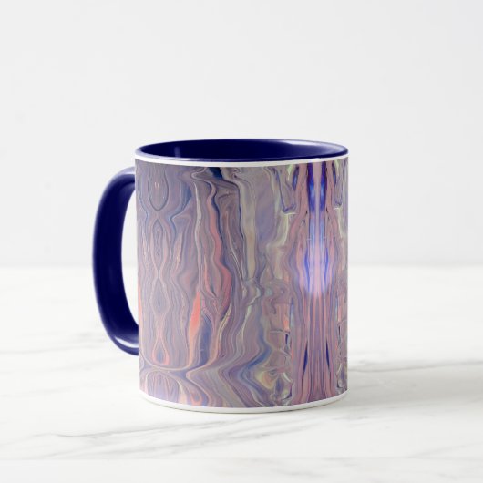 Sunrise Acrylic Pour Mug マグカップ (正面左)