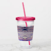 Sunrise Acrylic Pour Tumbler アクリルタンブラー (左)