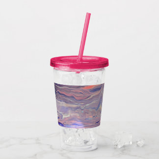 Sunrise Acrylic Pour Tumbler アクリルタンブラー