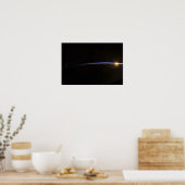Sunrise as viewed in space ポスター (キッチン)