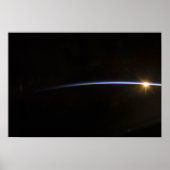 Sunrise as viewed in space ポスター (正面)