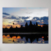 Sunrise at Angkor Wat，カンボジア – ポスター (正面)