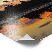 Sunrise at Angkor Wat，カンボジア – 写真プリント フォトプリント (角)