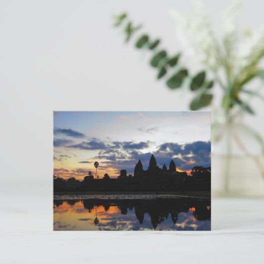 Sunrise at Angkor Wat, Cambodia – はがき (スタンド正面)