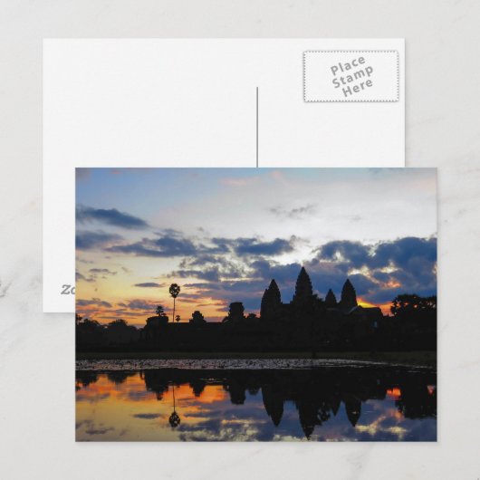 Sunrise at Angkor Wat, Cambodia – はがき (正面/裏面)