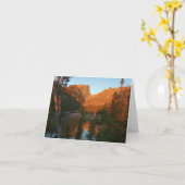 Sunrise at Dream Lake II カード (黄色い花)