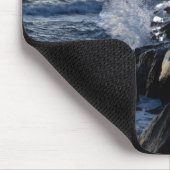 Sunrise at the Jetty – バージニアビーチ2024年7月2日 マウスパッド (コーナー)