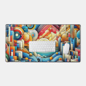 Sunrise City  デスクマット (キーボード&マウス)