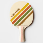 Sunrise Clover Angled Striping with Name 卓球ラケット (裏面)