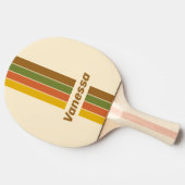 Sunrise Clover Pin Striped with Name 卓球ラケット (横)