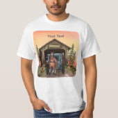 Sunrise Covered Bridge Tシャツ (正面)