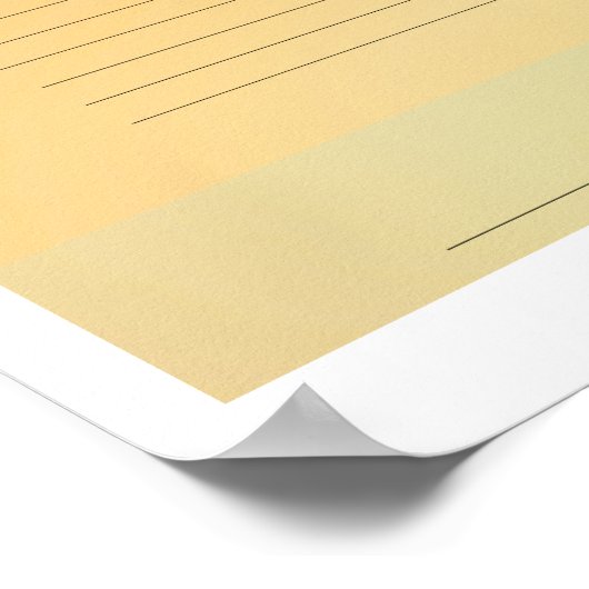 Sunrise Daily Planner ポスター (角)