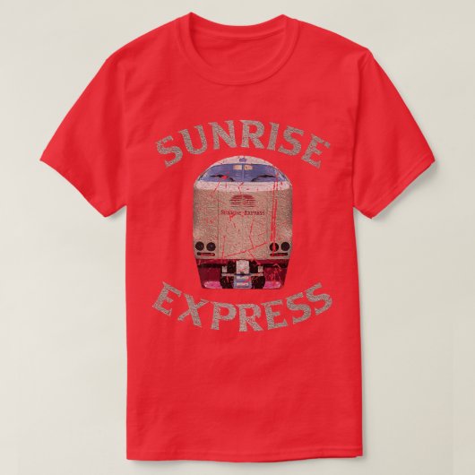 Sunrise Epress Train Japan Tokyo Okayama Izumo Tak Tシャツ (デザイン正面)