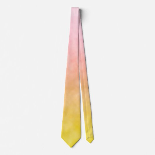 Sunrise in Cotton Candy Skies ネクタイ (正面)