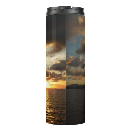 Sunrise in St. Thomas I US Virgin Islands タンブラー (裏面)