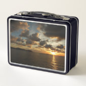 Sunrise in St. Thomas I US Virgin Islands メタルランチボックス (裏面)