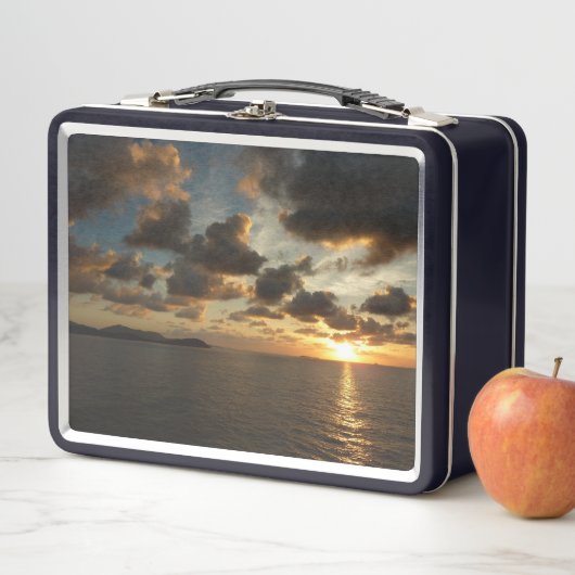 Sunrise in St. Thomas I US Virgin Islands メタルランチボックス (インサイチュ)