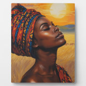 Sunrise in the Serengeti フォトプラーク (正面)