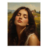 Sunrise in Tuscany ポスター (正面)