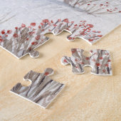 Sunrise in winter ジグソーパズル (側面)