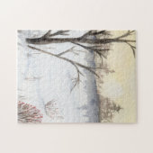 Sunrise in winter ジグソーパズル (横)