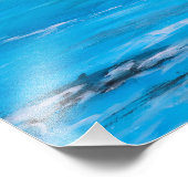 Sunrise Landscape Painting フォトプリント (角)