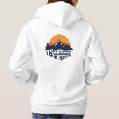 Sunrise Mountain Journey Hoodie パーカ (裏面)