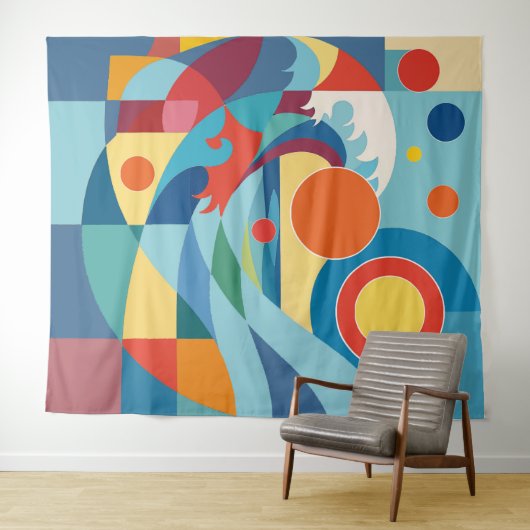 Sunrise Ocean Wave タペストリー (インサイチュ(横))