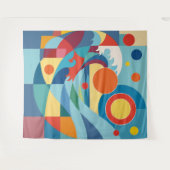 Sunrise Ocean Wave タペストリー (正面(横))