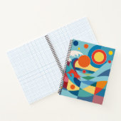 Sunrise Ocean Wave ノートブック (内部)