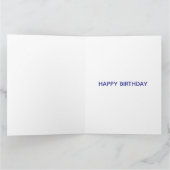 Sunrise Ocean Wave Birthday Card カード (内部)