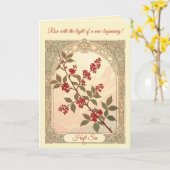 Sunrise of Renewal Sumac and the Spirit of Nowruz カード (黄色い花)