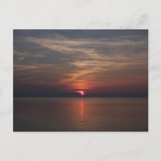 Sunrise on Delrayビーチポストカード(8) ポストカード (正面)