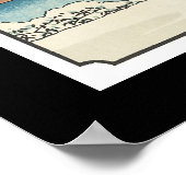 Sunrise on New Year's Day at Susaki (1830's) ポスター (角)