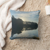 Sunrise Over A Georgia Lake クッション (ブランケット)
