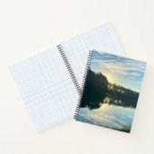 Sunrise Over A Georgia Lake ノートブック (内部)