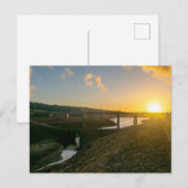 Sunrise Over Baitings Bridge - Exposed Depths ポストカード (正面/裏面)