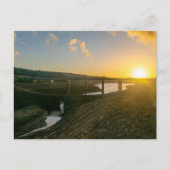 Sunrise Over Baitings Bridge - Exposed Depths ポストカード (正面)