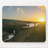 Sunrise Over Baitings Bridge - Exposed Depths マウスパッド (正面)