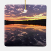 Sunrise Over Bear Lake セラミックオーナメント (裏面)