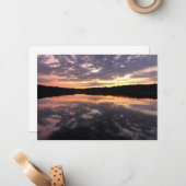 Sunrise Over Bear Lake ノートカード (正面/裏面インサイチュ)