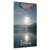 Sunrise over College Fjord Alaska写真 クリップボード (右)