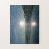 Sunrise over College Fjord Alaska写真 ジグソーパズル (縦)