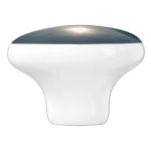 Sunrise over College Fjord Alaska写真 セラミックノブ (側面)