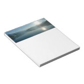 Sunrise over College Fjord Alaska写真 ノートパッド (アングル)