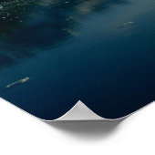 Sunrise over College Fjord Alaska写真 ポスター (角)