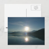 Sunrise over College Fjord Alaska写真 ポストカード (正面/裏面)