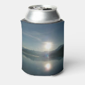 Sunrise over College Fjord Alaska写真 缶クーラー (缶裏面)