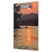 Sunrise Over Katun素晴らし River写真 クリップボード (左)