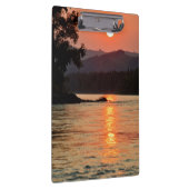 Sunrise Over Katun素晴らし River写真 クリップボード (右)